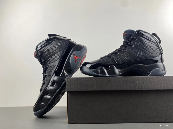 Kick Theory Jordan 9 Retro 302370-014 Patent Air Bred 0709